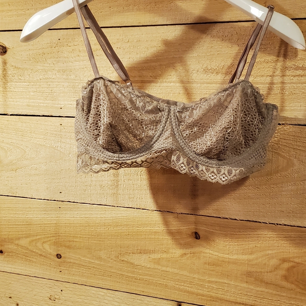 Candie's Tan Lace Bra